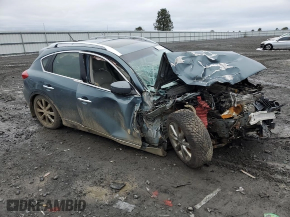 2008 Infiniti EX Journey with VIN JNKAJ09F68M352074, listed as a Copart auction lot 87511005 with Not provided miles and Salvage title. Bid and sale history available at DreamBid. Image 4.