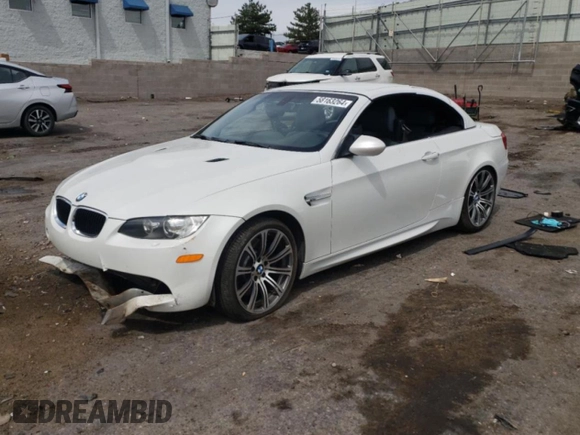 2011 BMW M3 with VIN WBSDX9C59BE784055, listed as a Copart auction lot 58163264 with 0 mi miles and Salvage Title. Bid and sale history available at carsss.com. Image 1.