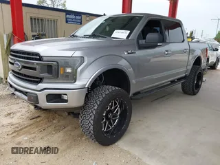 2020 Ford F-150 XL with VIN 1FTEW1EP5LKD86391, listed as a IAAI auction lot 42624676 with 54,066 mi miles and . Bid and sale history available at DreamBid. Image 17.