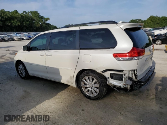 2013 Toyota Sienna XLE AAS with VIN 5TDYK3DC6DS402661, listed as a Copart auction lot 54224185 with 108,061 mi miles and Salvage Title. Bid and sale history available at carsss.com. Image 2.