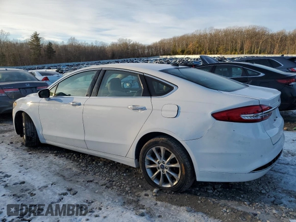 2017 Ford Fusion SE with VIN 3FA6P0HD6HR317294, listed as a Copart auction lot 42392055 with 119,724 mi miles and Salvage Title. Bid and sale history available at carsss.com. Image 2.