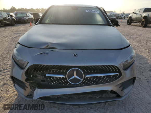 2020 Mercedes-Benz A 220 with VIN WDD3G4EB7LW039220, listed as a Copart auction lot 53331115 with Not Provided miles and Salvage Title. Bid and sale history available at DreamBid. Image 5.