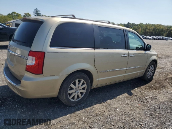 2011 Chrysler Town & Country Touring L with VIN 2A4RR8DG9BR714330, listed as a Copart auction lot 70029574 with 160,841 mi miles and Salvage Title. Bid and sale history available at DreamBid. Image 3.