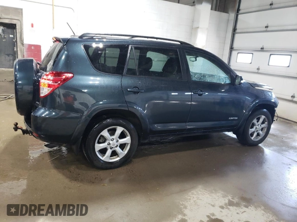 2011 Toyota RAV4 Ltd with VIN 2T3DF4DV8BW122424, listed as a Copart auction lot 52008535 with 170,309 mi miles and Salvage Title. Bid and sale history available at carsss.com. Image 3.