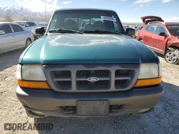 1998 Ford Ranger XL with VIN 1FTZR15UXWPB13999, listed as a Copart auction lot 46930095 with 219,601 mi miles and Salvage Title. Bid and sale history available at DreamBid. Image 5.