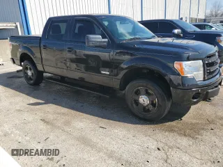 2013 Ford F-150 XL with VIN 1FTFW1ETXDFA61957, listed as a Copart auction lot 46628685 with 186,266 mi miles and Non Repairable. Bid and sale history available at carsss.com. Image 4.