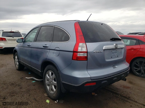 2008 Honda CR-V EX-L with VIN 5J6RE48718L028802, listed as a Copart auction lot 50779475 with 47,190 mi miles and Salvage Title. Bid and sale history available at carsss.com. Image 2.