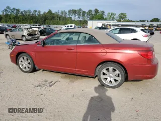 2010 Chrysler Sebring Touring z VIN 1C3BC5ED6AN130107, wystawiony jako Copart lot #51838135 z przebiegiem 85 892 mil mil oraz Szkoda całkowita • Salvage title. Historia ofert i sprzedaży dostępna na DreamBid. Obrazek 2.