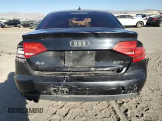 2012 Audi A4 2.0T Premium with VIN WAUAFAFLXCN008752, listed as a Copart auction lot 85154034 with 111,123 mi miles and Salvage Title. Bid and sale history available at carsss.com. Image 6.