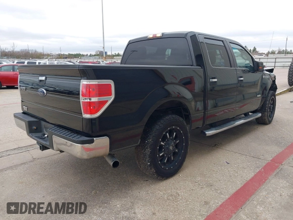 2012 Ford F-150 XL with VIN 1FTFW1CT1CFC94305, listed as a IAAI auction lot 41130095 with 187,704 mi miles. Bid and sale history available at carsss.com. Image 4.