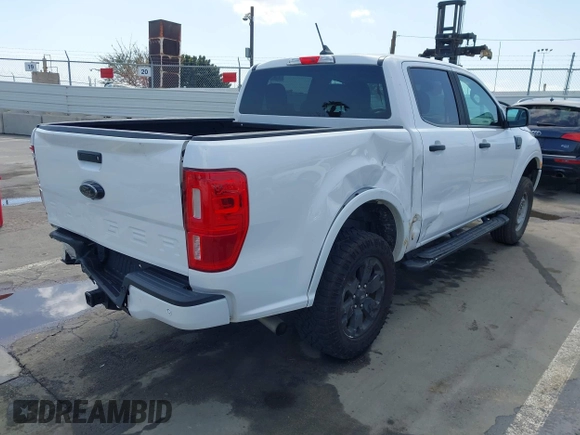2021 Ford Ranger XL with VIN 1FTER4EH4MLD03210, listed as a IAAI auction lot 41919408 with 44,527 mi miles. Bid and sale history available at carsss.com. Image 4.