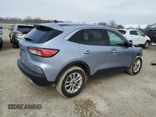 2022 Ford Escape SE with VIN 1FMCU9G6XNUB95424, listed as a Copart auction lot 52076455 with 19,365 mi miles and Non Repairable. Bid and sale history available at carsss.com. Image 3.