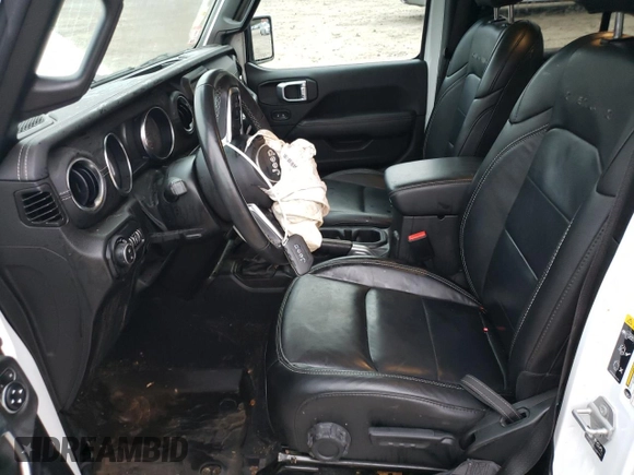 2022 Jeep Gladiator Overland с VIN 1C6HJTFG6NL168535, выставлен на аукционе Copart как лот 81087614 с пробегом 26 671 миль миль и Списание • Salvage title. История ставок и продаж доступна на DreamBid. Изображение 7.