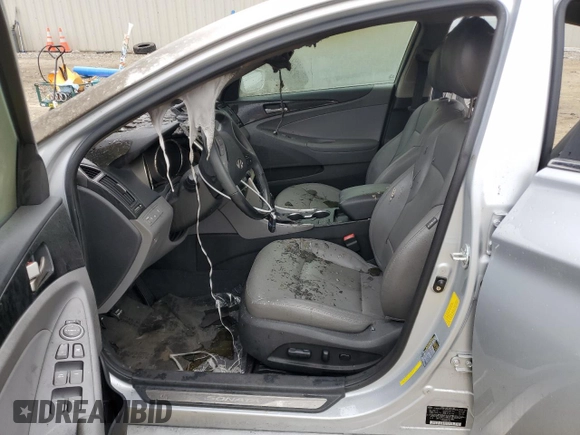 2012 Hyundai Sonata 2.4L Limited PZEV with VIN 5NPEC4AC3CH311846, listed as a Copart auction lot 73308784 with Not Provided miles and Non Repairable. Bid and sale history available at carsss.com. Image 7.