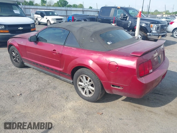 2006 Ford Mustang Standard with VIN 1ZVFT84N365190097, listed as a IAAI auction lot 42015242 with Not Provided miles and . Bid and sale history available at carsss.com. Image 3.