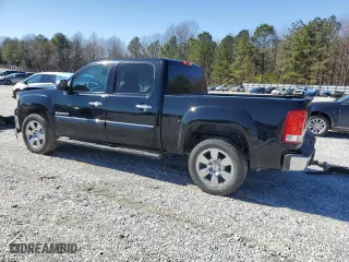 2011 GMC Sierra 1500 SLE with VIN 3GTP1VE08BG305097, listed as a Copart auction lot 45459565 with 218,091 mi miles and Salvage Title. Bid and sale history available at carsss.com. Image 2.