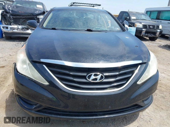2011 Hyundai Sonata GLS with VIN 5NPEB4AC0BH195975, listed as a IAAI auction lot 42177410 with 191,054 mi miles and . Bid and sale history available at carsss.com. Image 6.