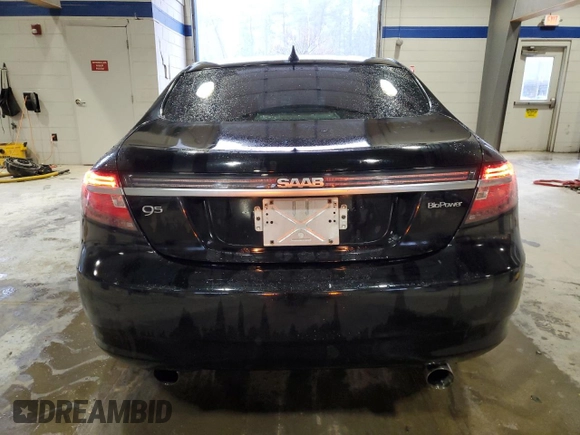 2011 Saab 9-5 Turbo4 with VIN YS3GN4AR7B4001140, listed as a Copart auction lot 47270595 with 171,930 mi miles and Clean Title. Bid and sale history available at carsss.com. Image 6.