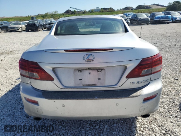2012 Lexus IS 250 C z VIN JTHFF2C24C2525894, wystawiony jako Copart lot #48859805 z przebiegiem 152 280 mil mil oraz Szkoda całkowita • Salvage title. Historia ofert i sprzedaży dostępna na DreamBid. Obrazek 6.