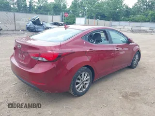 2016 Hyundai Elantra SE with VIN 5NPDH4AE2GH653924, listed as a IAAI auction lot 42496627 with 95,676 mi miles and . Bid and sale history available at DreamBid. Image 4.