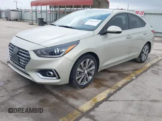 2019 Hyundai Accent Limited with VIN 3KPC34A3XKE046370, listed as a IAAI auction lot 41612539 with 71,270 mi miles. Bid and sale history available at carsss.com. Image 2.