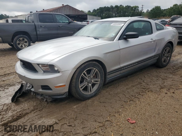2012 Ford Mustang Premium with VIN 1ZVBP8AM5C5210831, listed as a Copart auction lot 58858065 with 196,564 mi miles and Salvage title. Bid and sale history available at DreamBid. Image 1.