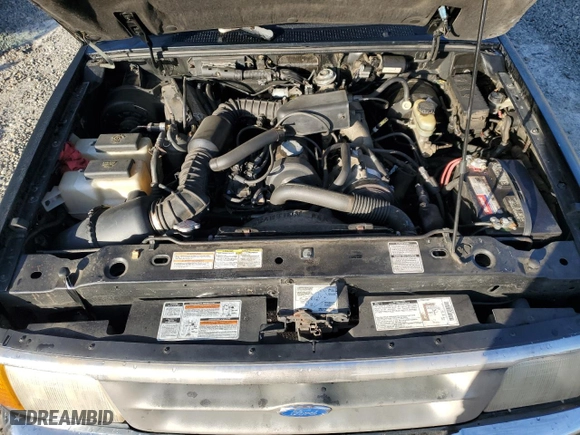 1995 Ford Ranger Splash with VIN 1FTCR10A0SUA85001, listed as a Copart auction lot 80964724 with 110,078 mi miles and Salvage Title. Bid and sale history available at carsss.com. Image 12.