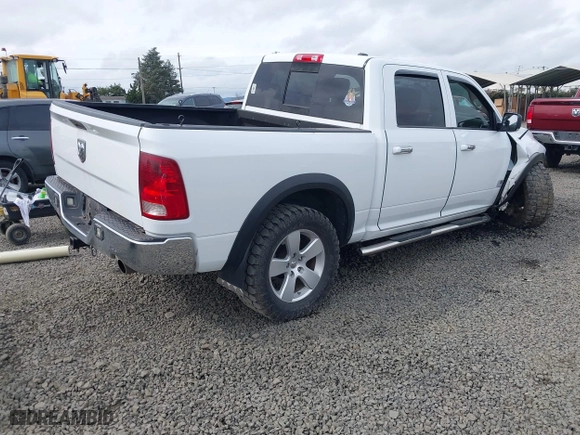 2010 Dodge Ram 1500 SLT with VIN 1D7RV1CT1AS261363, listed as a IAAI auction lot 41763978 with 125,678 mi miles. Bid and sale history available at carsss.com. Image 4.