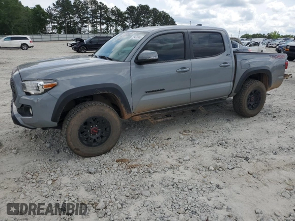 2021 Toyota Tacoma SR with VIN 3TMCZ5AN2MM397322, listed as a Copart auction lot 55470385 with 66,224 mi miles and Salvage title. Bid and sale history available at DreamBid. Image 1.