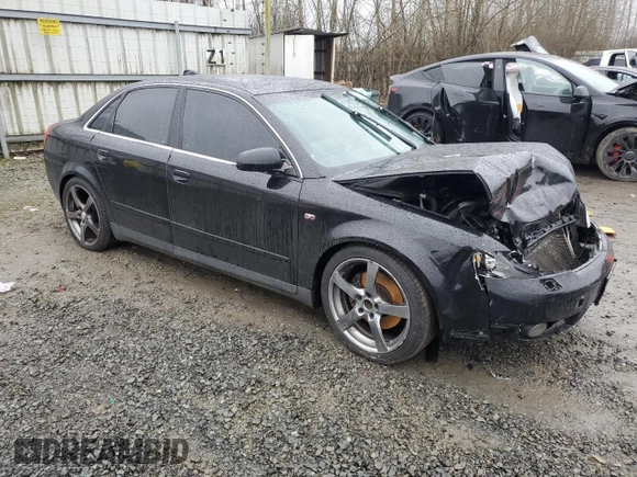 2004 Audi A4 3.0L with VIN WAULT68E54A027800, listed as a Copart auction lot 84886194 with 0 mi miles and Salvage Title. Bid and sale history available at carsss.com. Image 4.