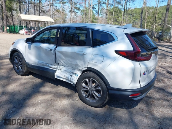2020 Honda CR-V EX with VIN 2HKRW1H51LH407358, listed as a IAAI auction lot 41884373 with 51,051 mi miles and . Bid and sale history available at carsss.com. Image 3.