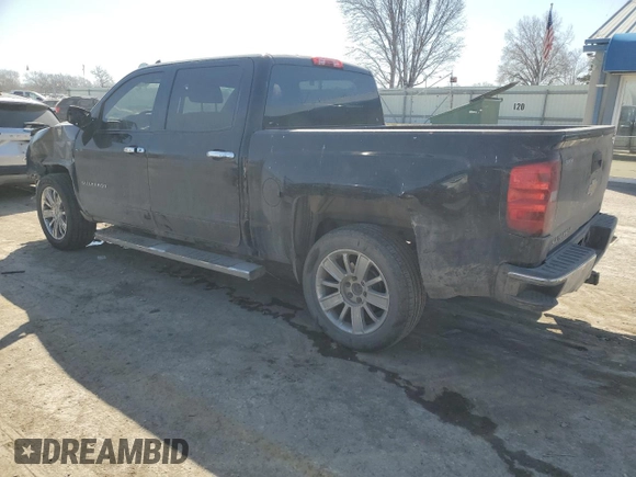 2015 Chevrolet Silverado 1500 LT with VIN 3GCPCRECXFG472109, listed as a Copart auction lot 48809145 with 155,486 mi miles and Salvage Title. Bid and sale history available at DreamBid. Image 2.
