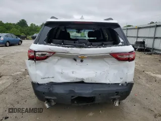 2020 Chevrolet Traverse LT Cloth z VIN 1GNERGKW7LJ317236, wystawiony jako Copart lot #58713465 z przebiegiem 79 070 mil mil oraz Szkoda całkowita • Salvage title. Historia ofert i sprzedaży dostępna na DreamBid. Obrazek 6.