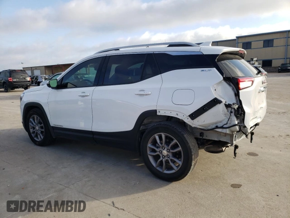 2022 GMC Terrain SLT with VIN 3GKALPEV5NL230575, listed as a Copart auction lot 46914865 with 40,113 mi miles and Salvage title. Bid and sale history available at DreamBid. Image 2.