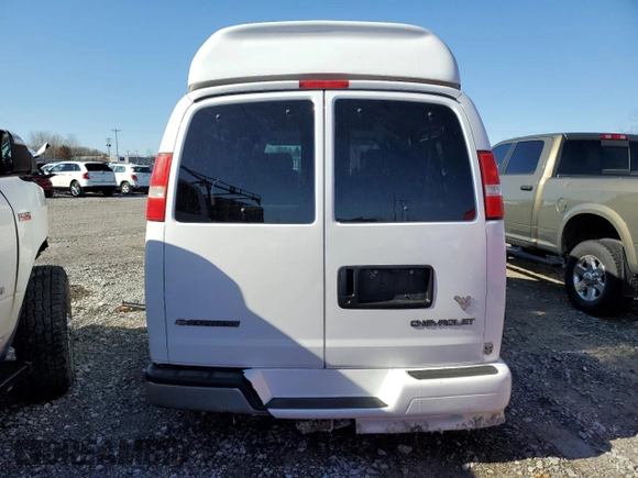2005 Chevrolet Express Cargo Van YF7 Upfitter with VIN 1GBFG15TX51212747, listed as a Copart auction lot 49425925 with 74,685 mi miles and Salvage Title. Bid and sale history available at carsss.com. Image 6.