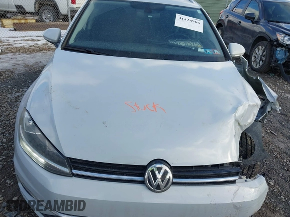 2018 Volkswagen Golf SportWagen SEL with VIN 3VWL17AU5JM765866, listed as a IAAI auction lot 41428966 with 115,378 mi miles. Bid and sale history available at carsss.com. Image 10.