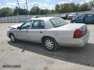2004 Mercury Grand Marquis LS Premium with VIN 2MEFM75WX4X623362, listed as a Copart auction lot 71771224 with 58,520 mi miles and Salvage Title. Bid and sale history available at carsss.com. Image 2.