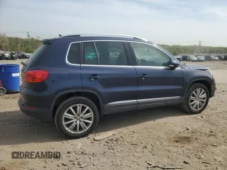 2012 Volkswagen Tiguan S with VIN WVGBV7AX1CW561870, listed as a Copart auction lot 53932255 with 105,972 mi miles and Salvage Title. Bid and sale history available at DreamBid. Image 3.
