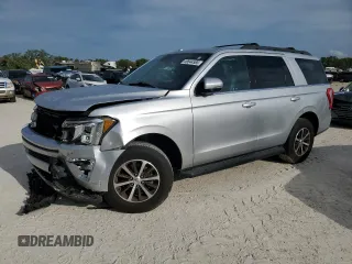 2018 Ford Expedition XLT z VIN 1FMJU1HT7JEA27371, wystawiony jako Copart lot #49544585 z przebiegiem 81 151 mil mil oraz Szkoda całkowita • Salvage title. Historia ofert i sprzedaży dostępna na DreamBid. Obrazek 1.