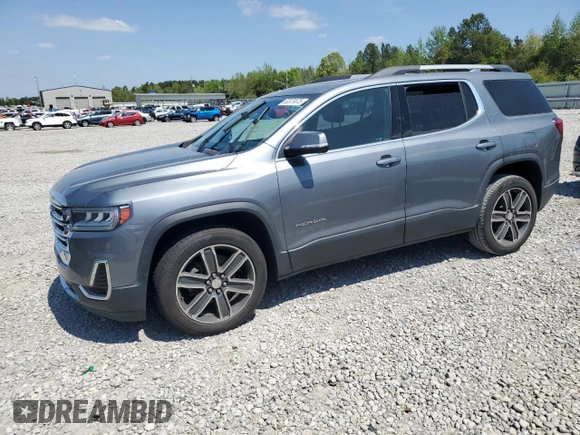 2020 GMC Acadia SLT with VIN 1GKKNMLS7LZ130716, listed as a Copart auction lot 52879875 with Not provided miles and Salvage title. Bid and sale history available at DreamBid. Image 1.