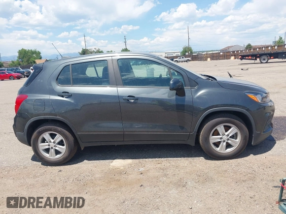 2020 Chevrolet Trax LS with VIN 3GNCJKSB6LL163397, listed as a IAAI auction lot 42656664 with Not provided miles and . Bid and sale history available at DreamBid. Image 12.