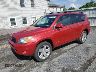 2007 Toyota RAV4 Sport with VIN JTMBD32V276045858, listed as a Copart auction lot 57290625 with Not provided miles and Clean title. Bid and sale history available at DreamBid. Image 1.
