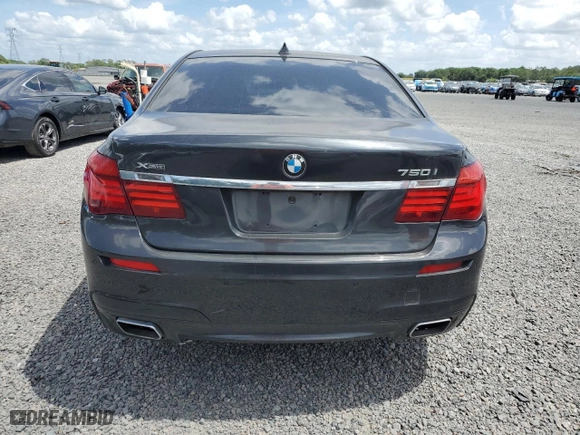 2012 BMW 7 Series 750i xDrive with VIN WBAKC6C5XCC397243, listed as a Copart auction lot 51331165 with 77,424 mi miles and Clean Title. Bid and sale history available at carsss.com. Image 6.