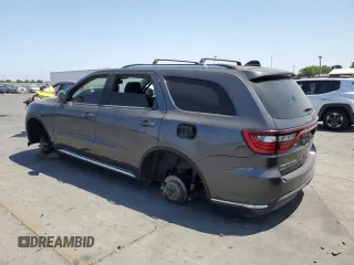 2017 Dodge Durango SXT with VIN 1C4RDJAG2HC918193, listed as a Copart auction lot 59713855 with 127,905 mi miles and Salvage title. Bid and sale history available at DreamBid. Image 2.