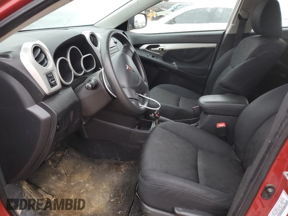 2009 Pontiac Vibe with VIN 5Y2SM67009Z475842, listed as a Copart auction lot 78283184 with 204,767 mi miles and Salvage Title. Bid and sale history available at carsss.com. Image 7.