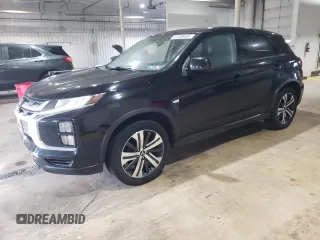 2020 Mitsubishi Outlander ES with VIN JA4AP3AU6LU029514, listed as a Copart auction lot 61556485 with 184,393 mi miles and Salvage title. Bid and sale history available at DreamBid. Image 1.