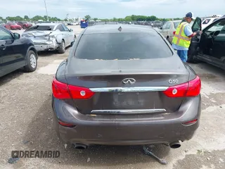 2017 Infiniti Q50 Sport with VIN JN1EV7AP1HM738098, listed as a IAAI auction lot 42108449 with 109,540 mi miles and . Bid and sale history available at DreamBid. Image 16.