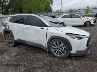 2025 Toyota Corolla Cross LE с VIN 7MUBAABG5SV128553, выставлен на аукционе Copart как лот 55774145 с пробегом Не указан миль и На запчасти • Non repairable. История ставок и продаж доступна на DreamBid. Изображение 4.