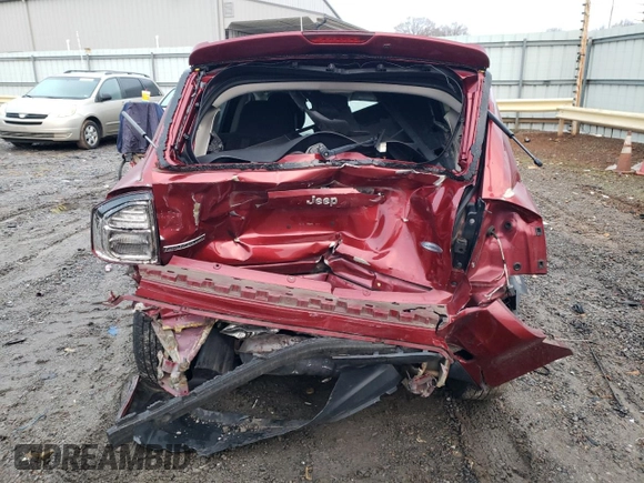 2011 Jeep Compass Latitude with VIN 1J4NT1FB9BD171458, listed as a Copart auction lot 85221314 with 116,813 mi miles and Salvage Title. Bid and sale history available at carsss.com. Image 6.
