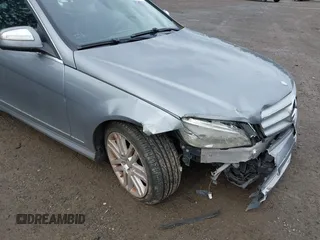 2009 Mercedes-Benz C-Class 3.0L Sport with VIN WDDGF54X19R079114, listed as a IAAI auction lot 41793301 with Not Provided miles. Bid and sale history available at carsss.com. Image 6.